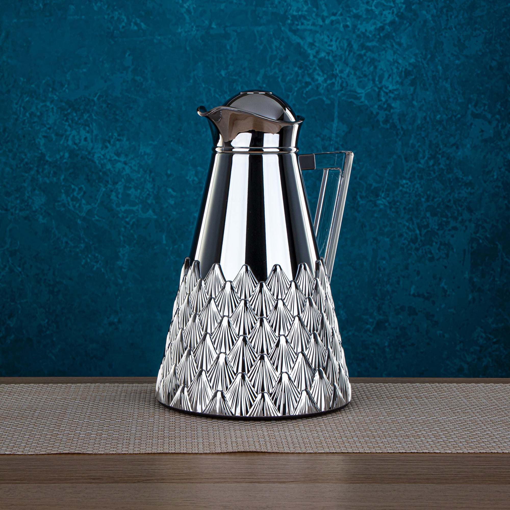 Almarjan 2 Pieces Vacuum Flask Silver Set - CBN-CBO FCE