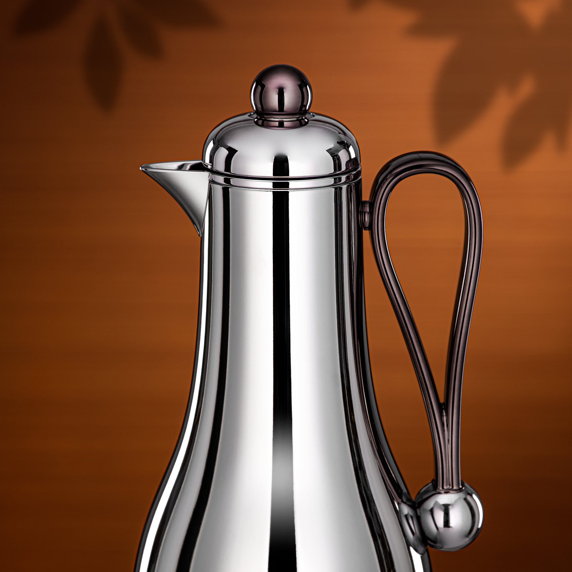 طقم ترامس المرجان 1 لتر + 1 لتر فضي وأسود فحمي