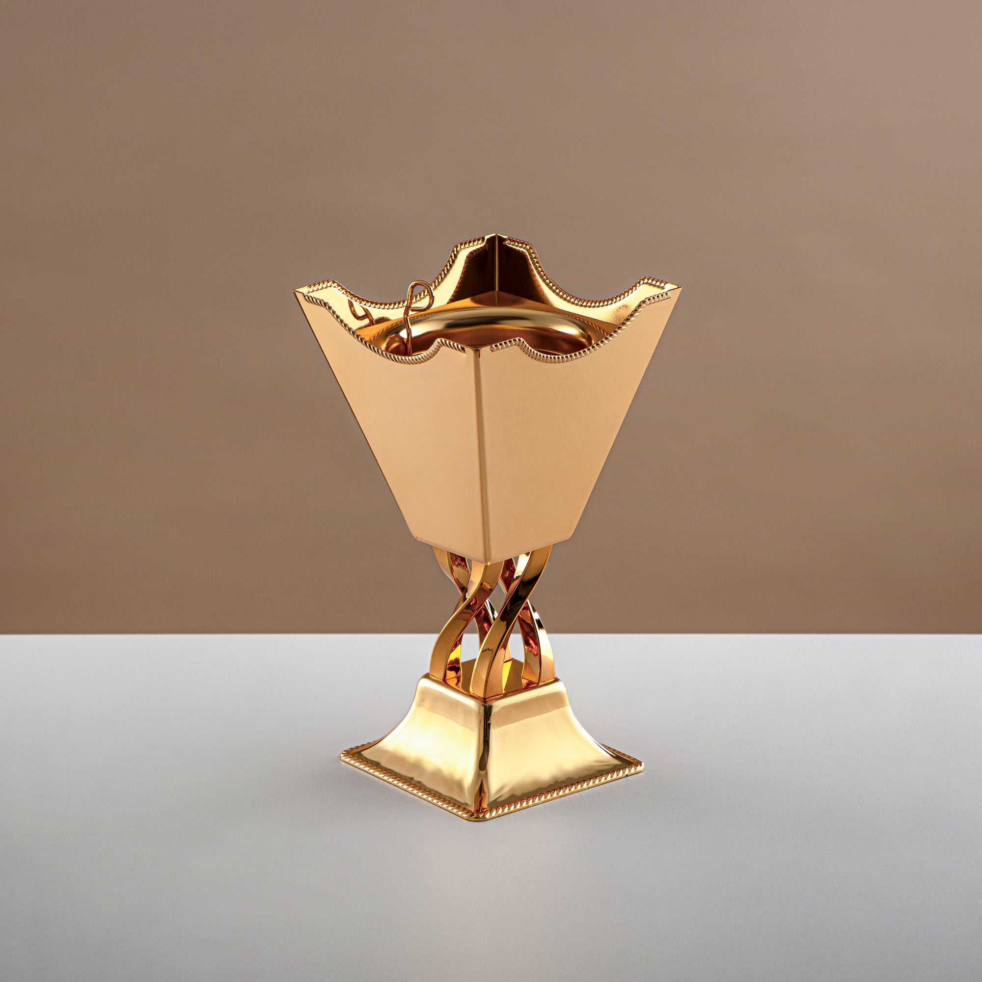 مبخرة المرجان ذهبي، متوسط (HT2408012) مبخرة عود