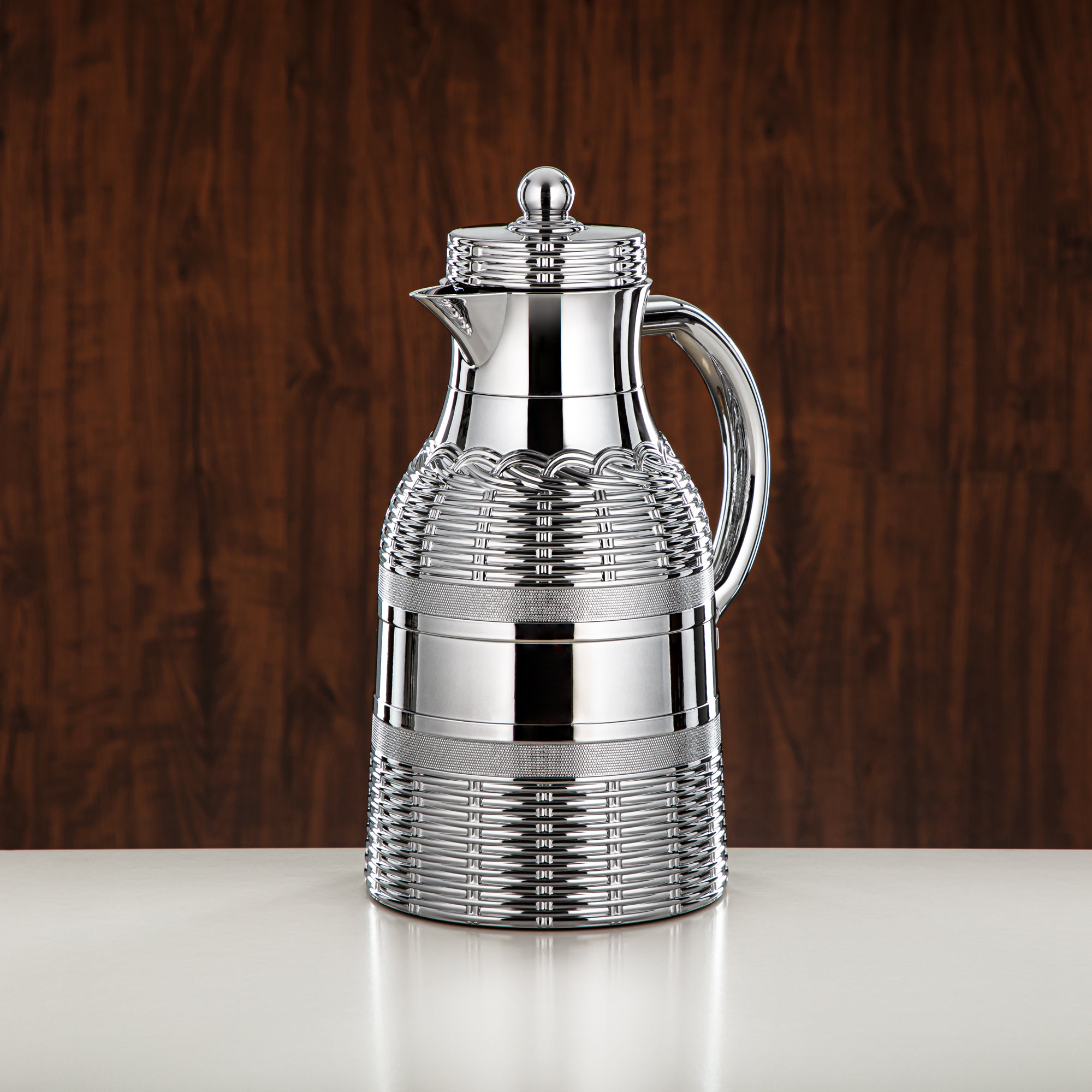 طقم ترامس المرجان مكون من قطعتين فضي - RYP-0700/1000 C