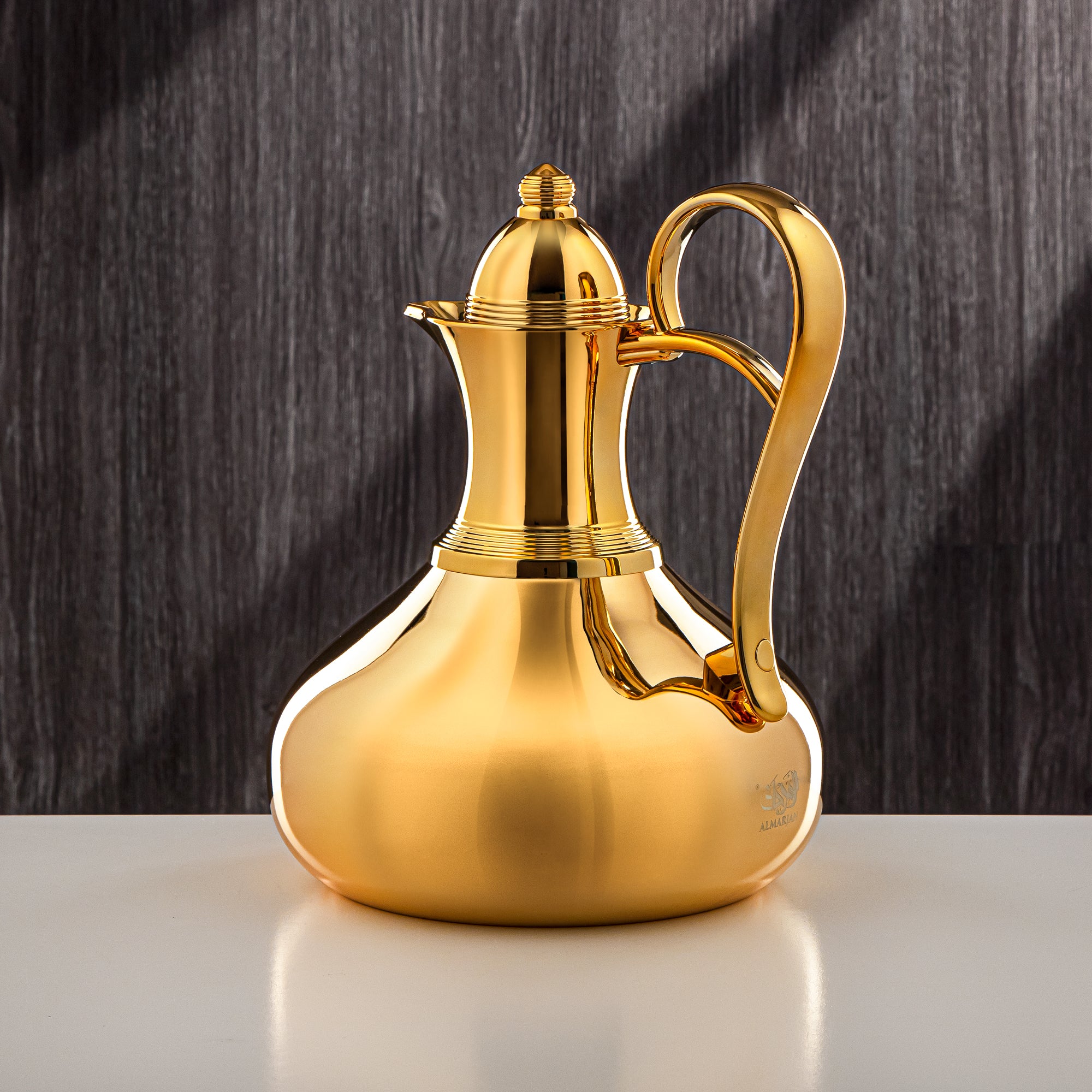 ترمس المرجان 1 لتر ستانلس ستيل - ذهبي بالكامل - SS-Queen-10T G/G