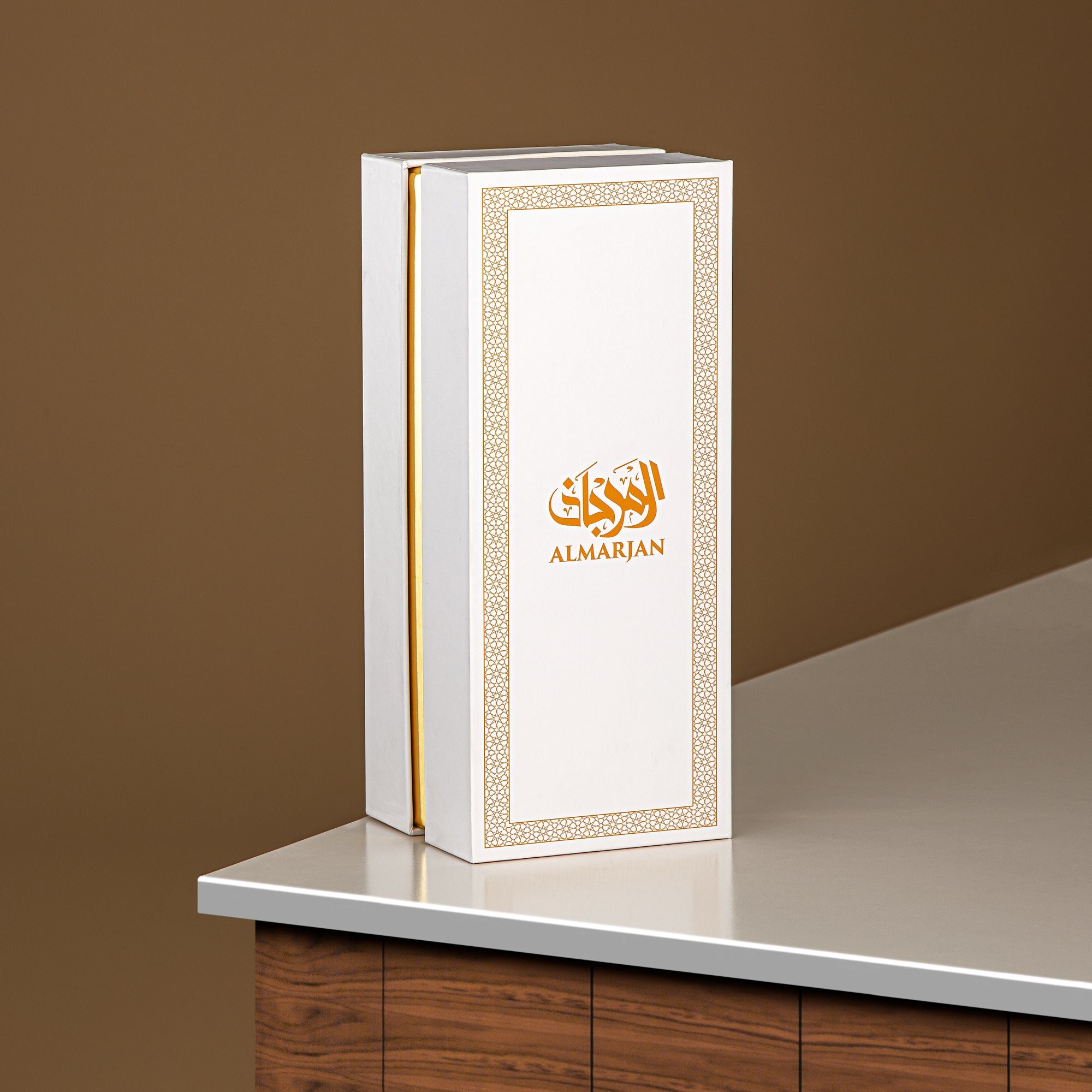 Almarjan Perfume Bottle 200ML (VR-D22-4-Golden)