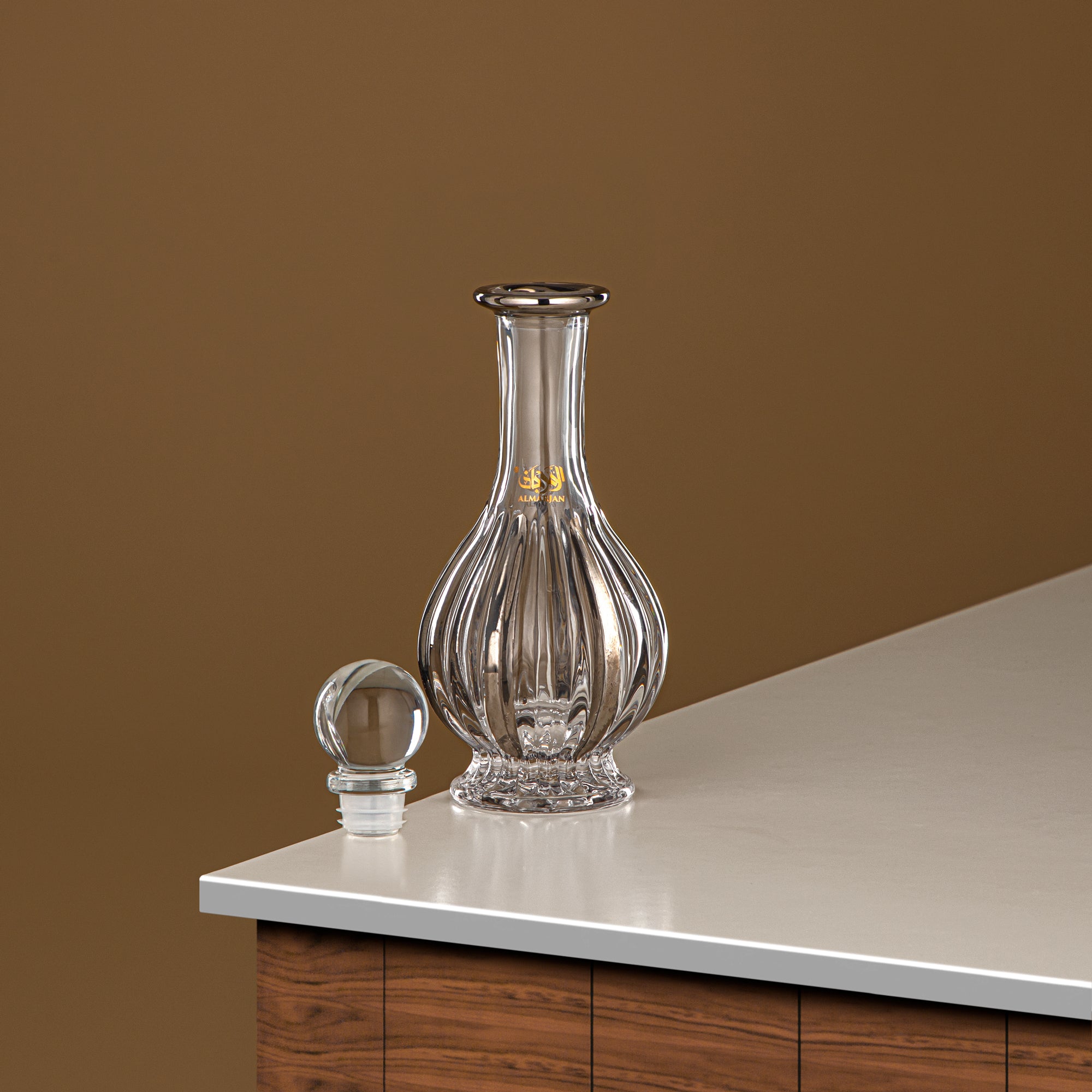 Almarjan Perfume Bottle 200ML (VR-D22-5-Silver)