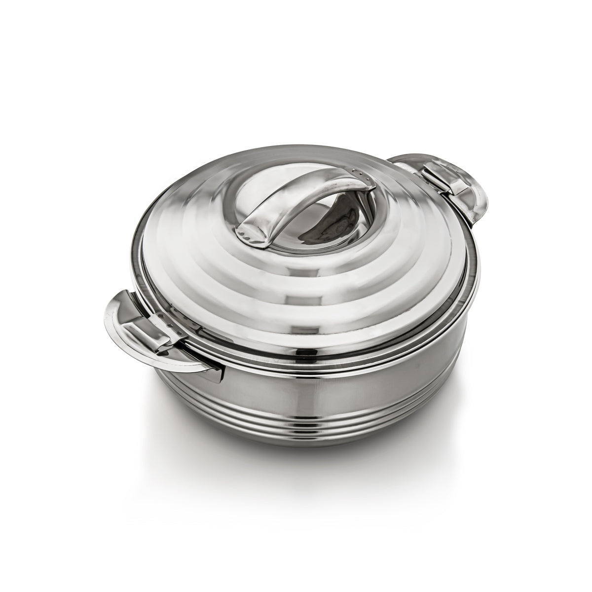 Almarjan 1800 ML Casa Collection Stainless Steel Hot Pot Silver - STS0290455