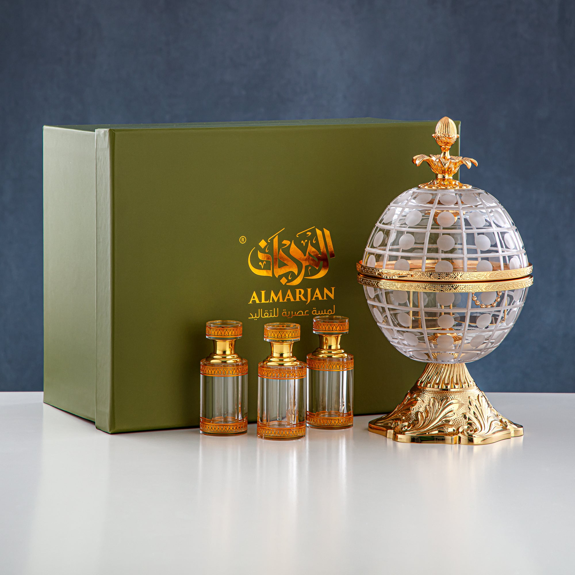 Almarjan Glass Perfume Set CC20230912