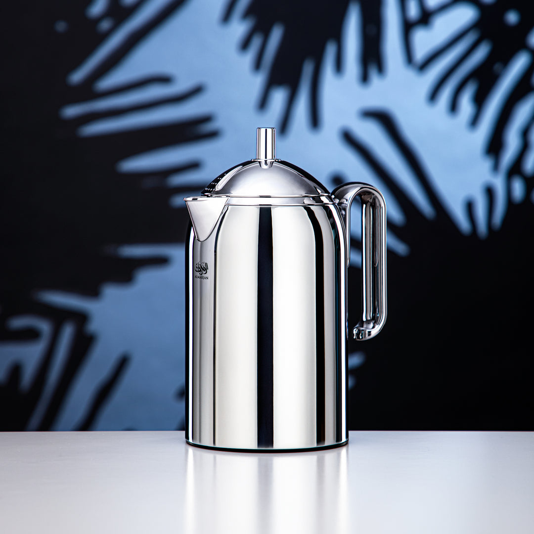 Almarjan 0.65 Liter Vacuum Flask Silver - CHA-065S