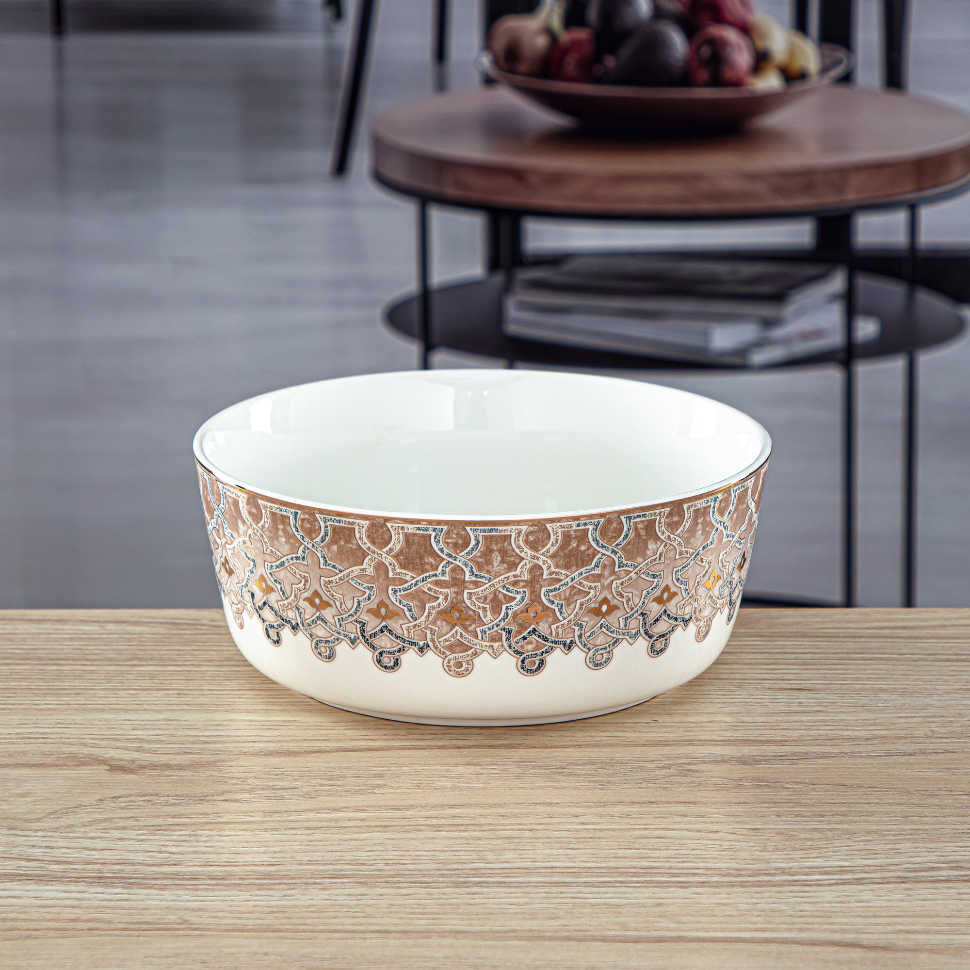 Almarjan 20 CM Fonon Collection Porcelain Bowl - 2494