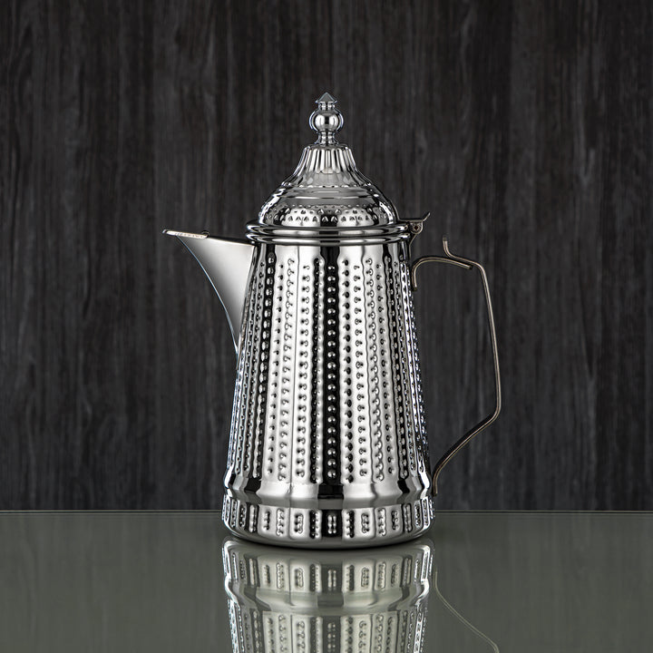 Almarjan 2 Liter Barari Collection Stainless Steel Milk Jug Silver - STS0013070