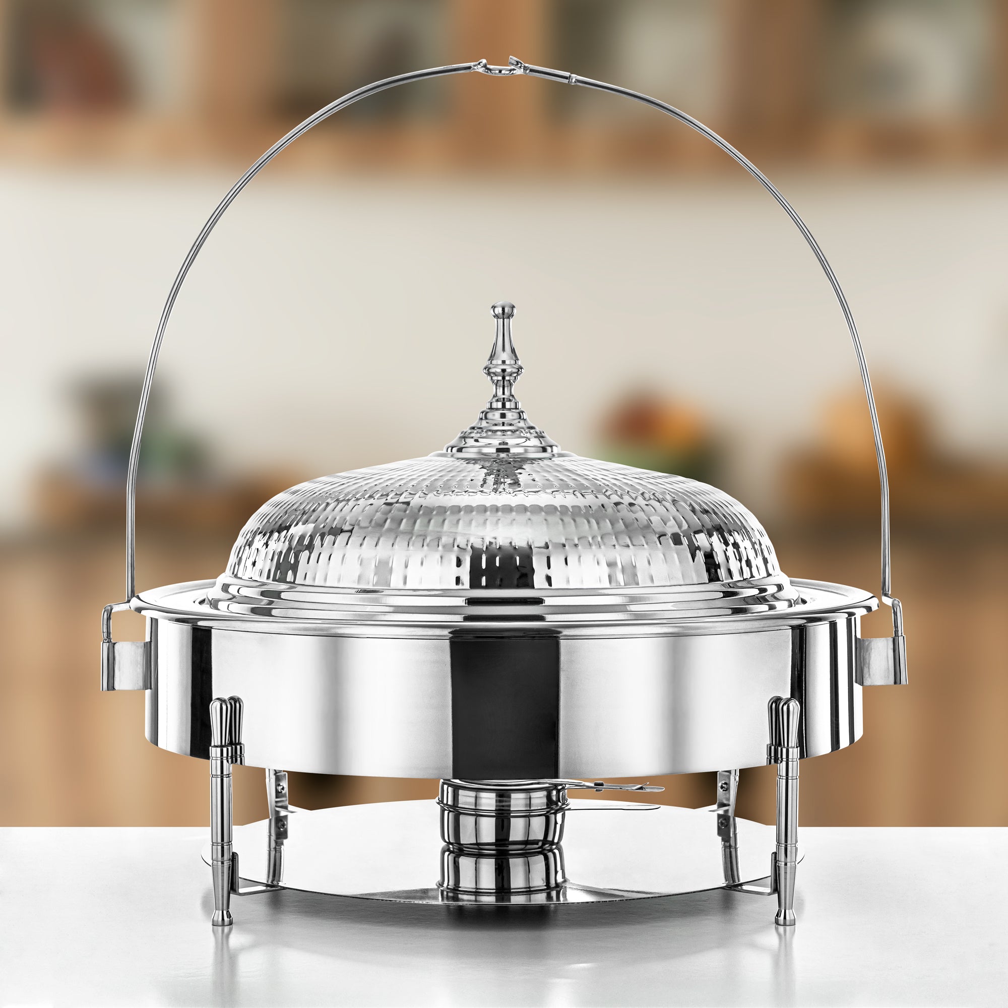 Almarjan Chafing Dish 60 cm Mirror Finish