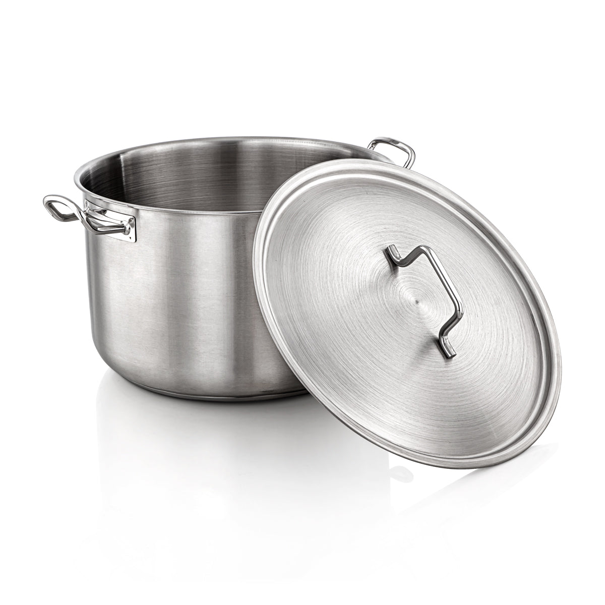 Almarjan 40 CM Professional Collection Stainless Steel Stock Cooking Pot - STS0299017