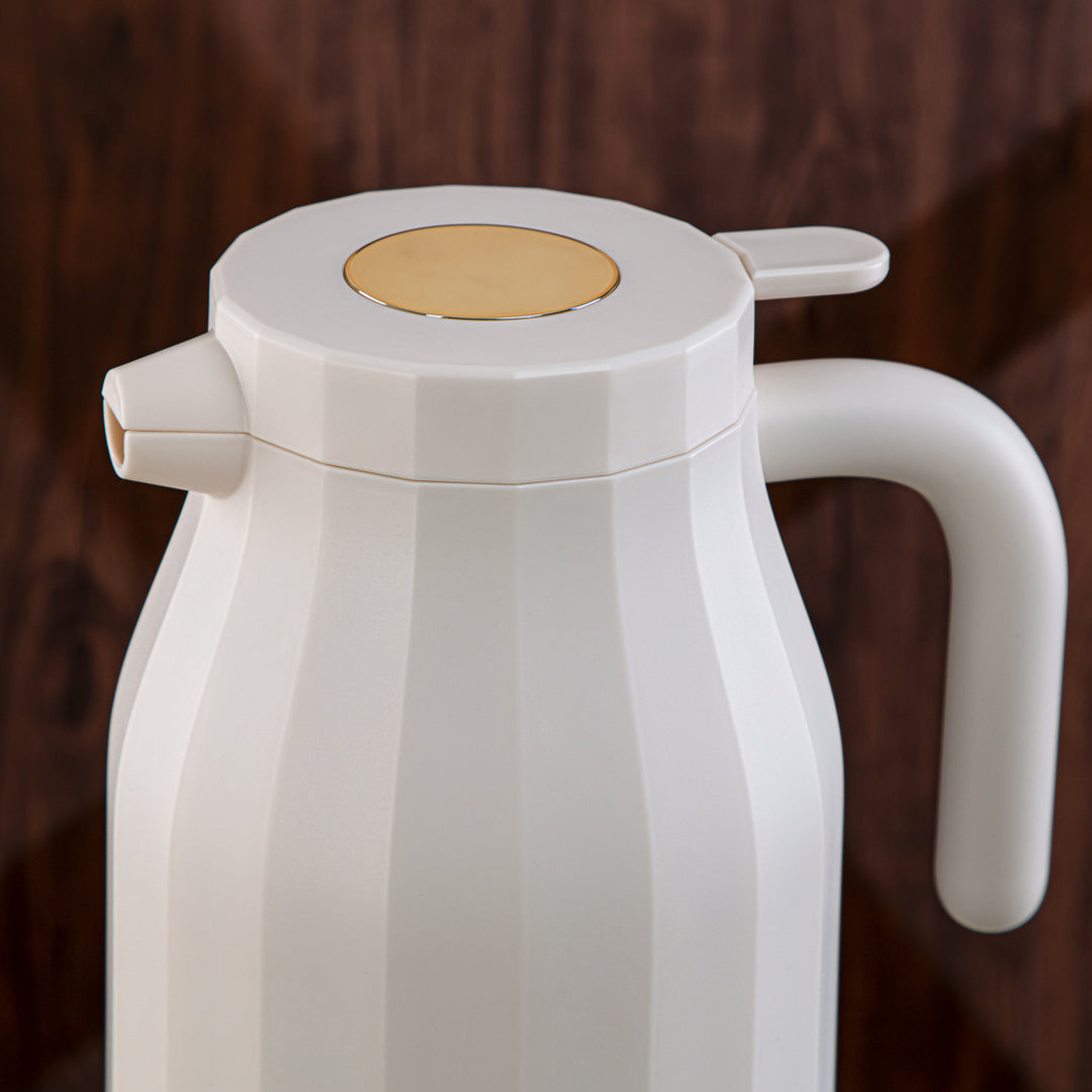 Almarjan 1.5 Liter Vacuum Flask Matt Ivory - UKM20-150 MIV