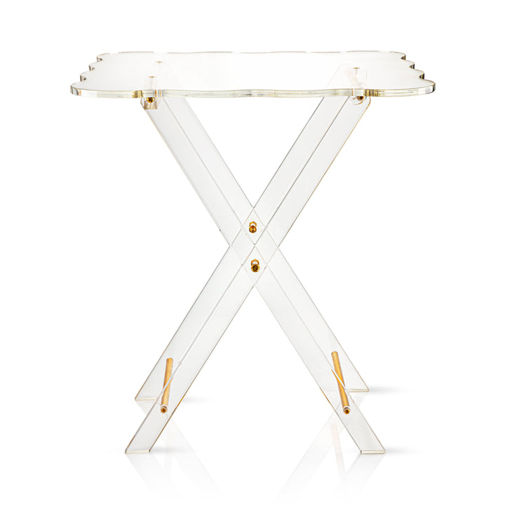 Almarjan 4 Pieces Square Acrylic Coffee Table - ACR1920106