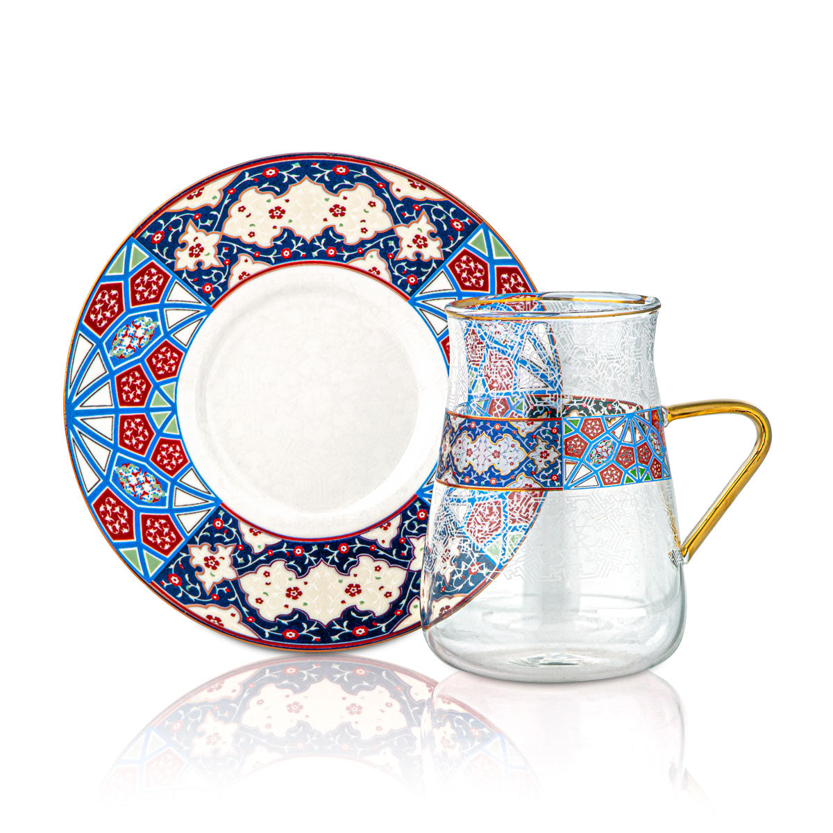 Almarjan 6 Pieces Fonon Collection Tea Cup Set - 1210