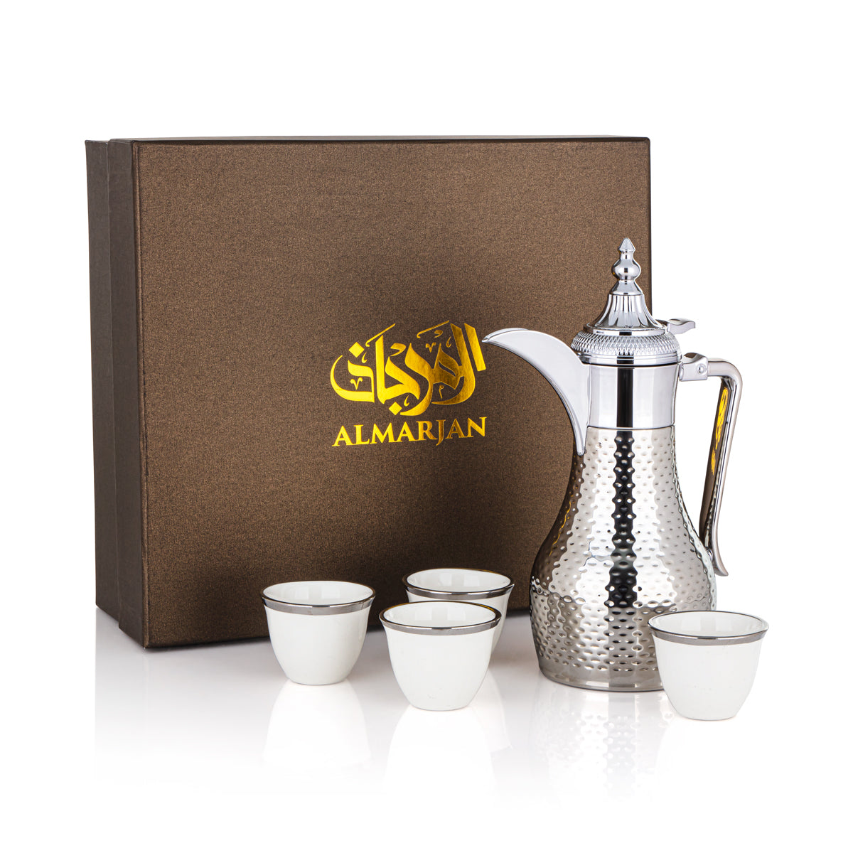 Almarjan 5 Pieces Coffee Set - SUD/H-060-CR5