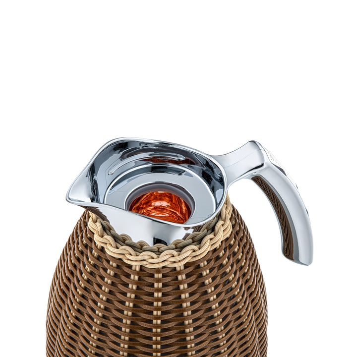 Almarjan 1 Liter Rattan Collection Vacuum Flask - VAF0010316