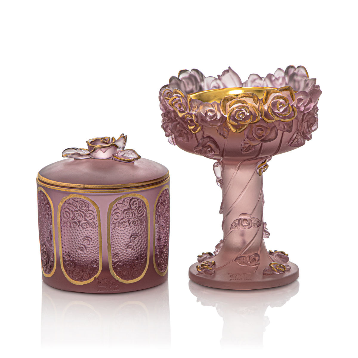 Almarjan Incense Burner Set - VR-HAM008-VG Violet